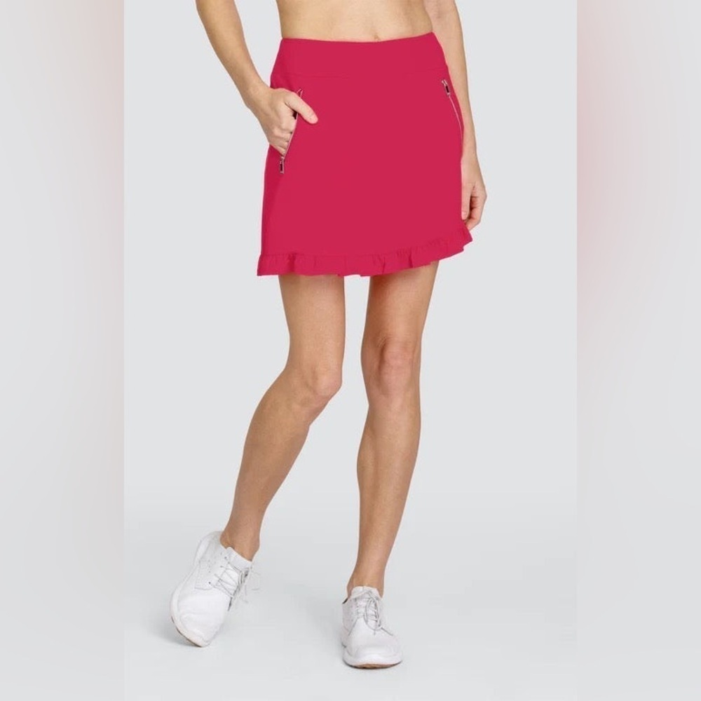 Tail Hot Pink Ruffle Hem Golf Skort